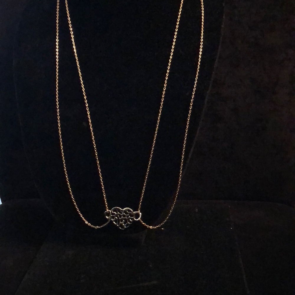 Merx Double Heart ❤️ Chain - Picture 4 of 4